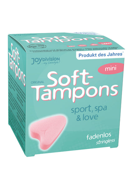 SOFT TAMPONS MINI 3 PCS.